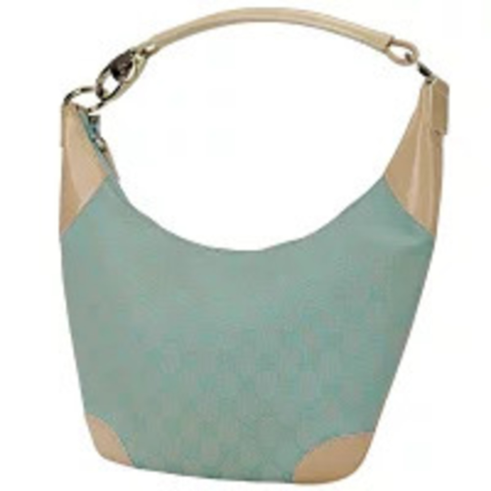 Gucci GG shoulder bag Hobo canvas blue beige